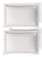 BELMONT-BRIGHT WHITE KING BED SHEET SET
