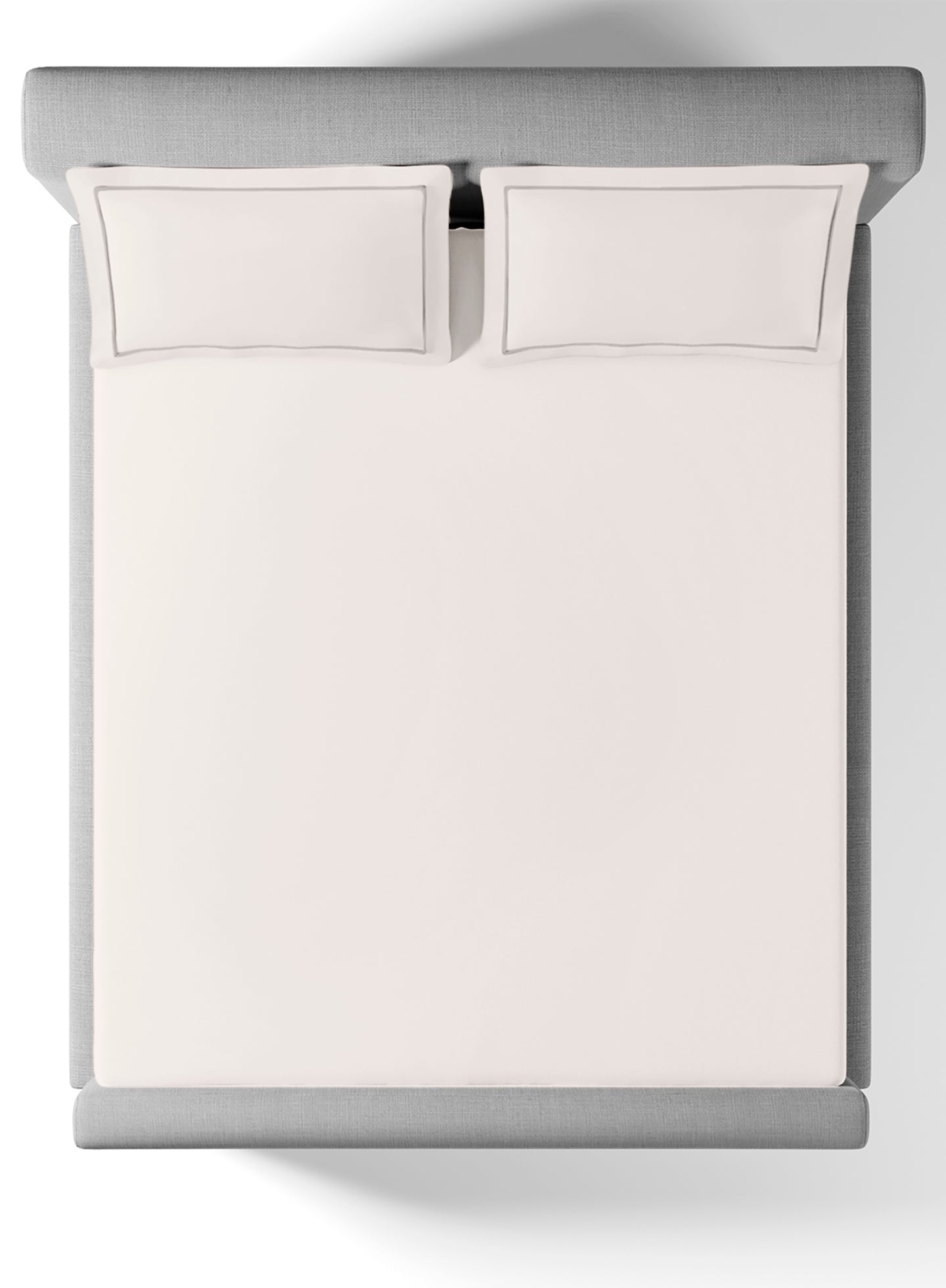 BELMONT-WHITE SMOKE KING BED SHEET SET