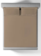BELMONT-TAUPE GREY KING BED SHEET SET