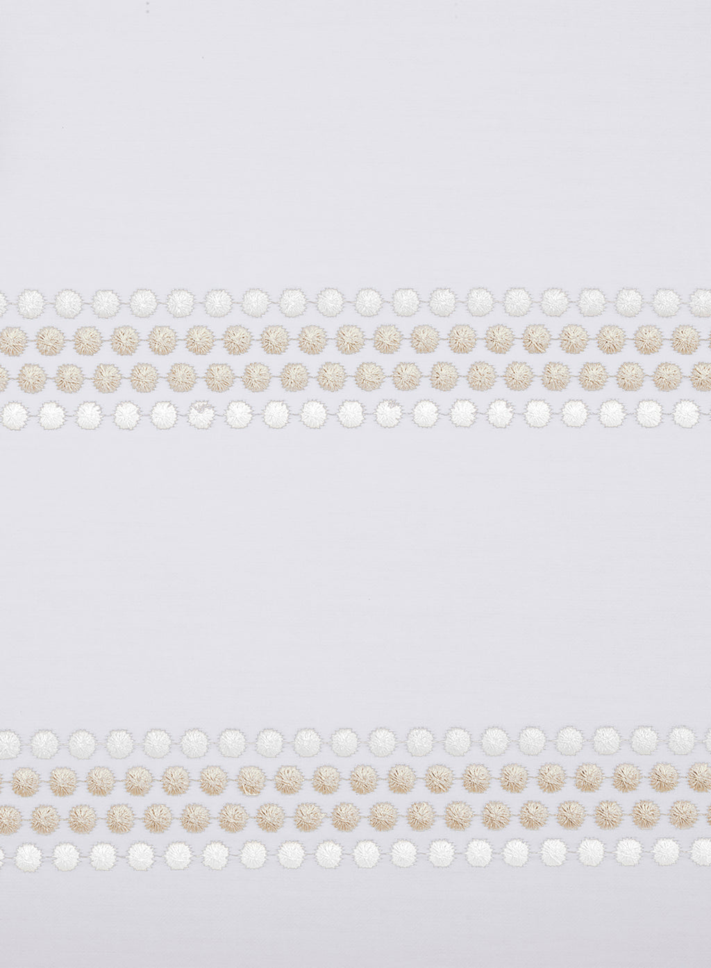 FLYNN-BRILLIANT WHITE-CREAM KING BED SHEET SET