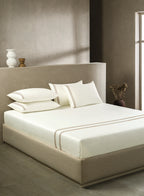 FLYNN-STAR WHITE-SAFARI KING BED SHEET SET