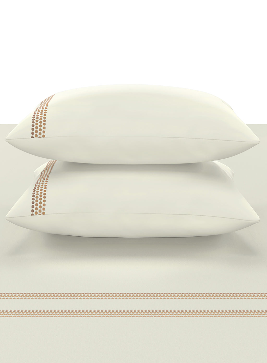 FLYNN-STAR WHITE-ROSE DUST KING BED SHEET SET