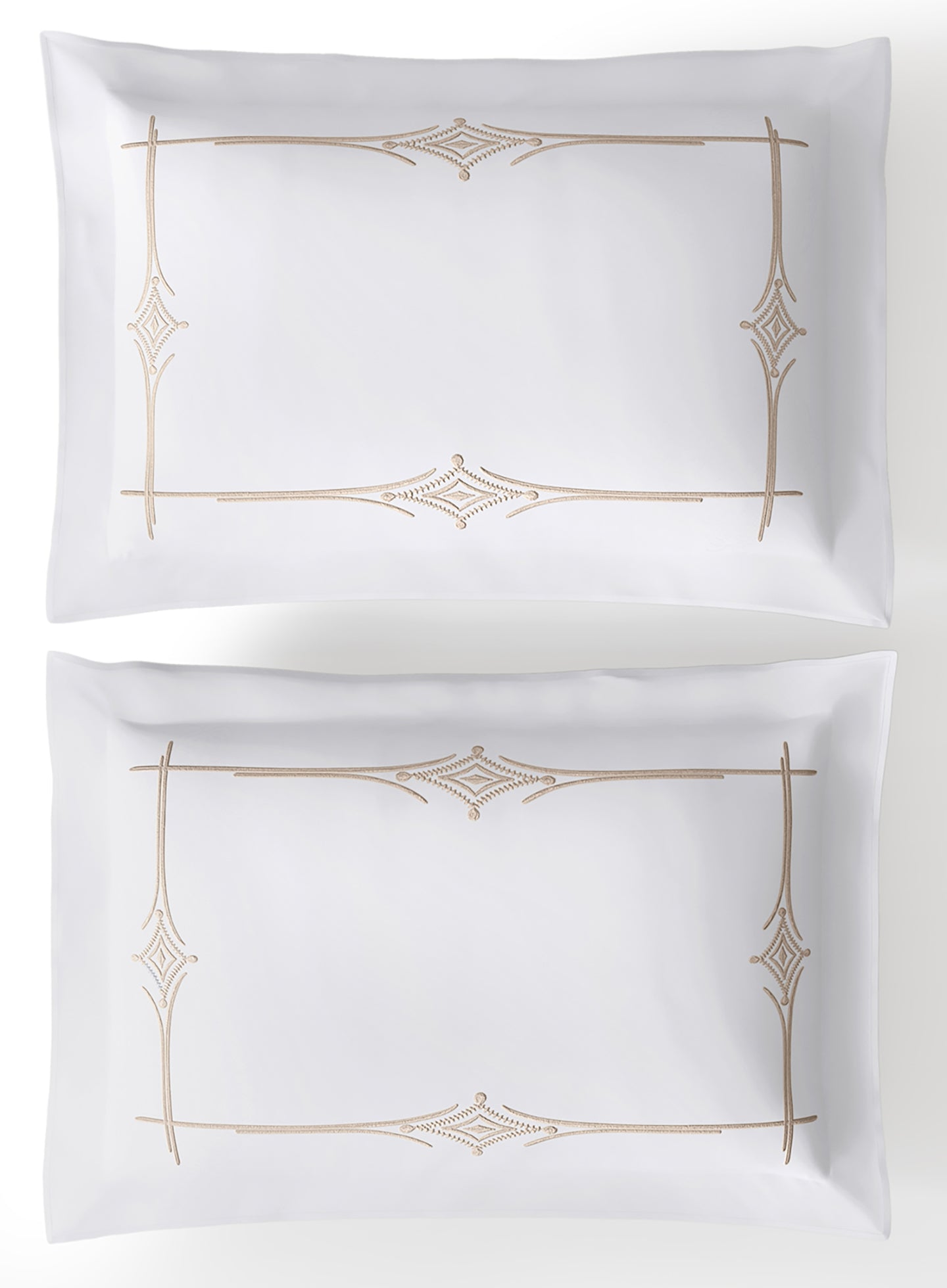 KELSEY-BRILLIANT WHITE-PEYOTE KING BED SHEET SET
