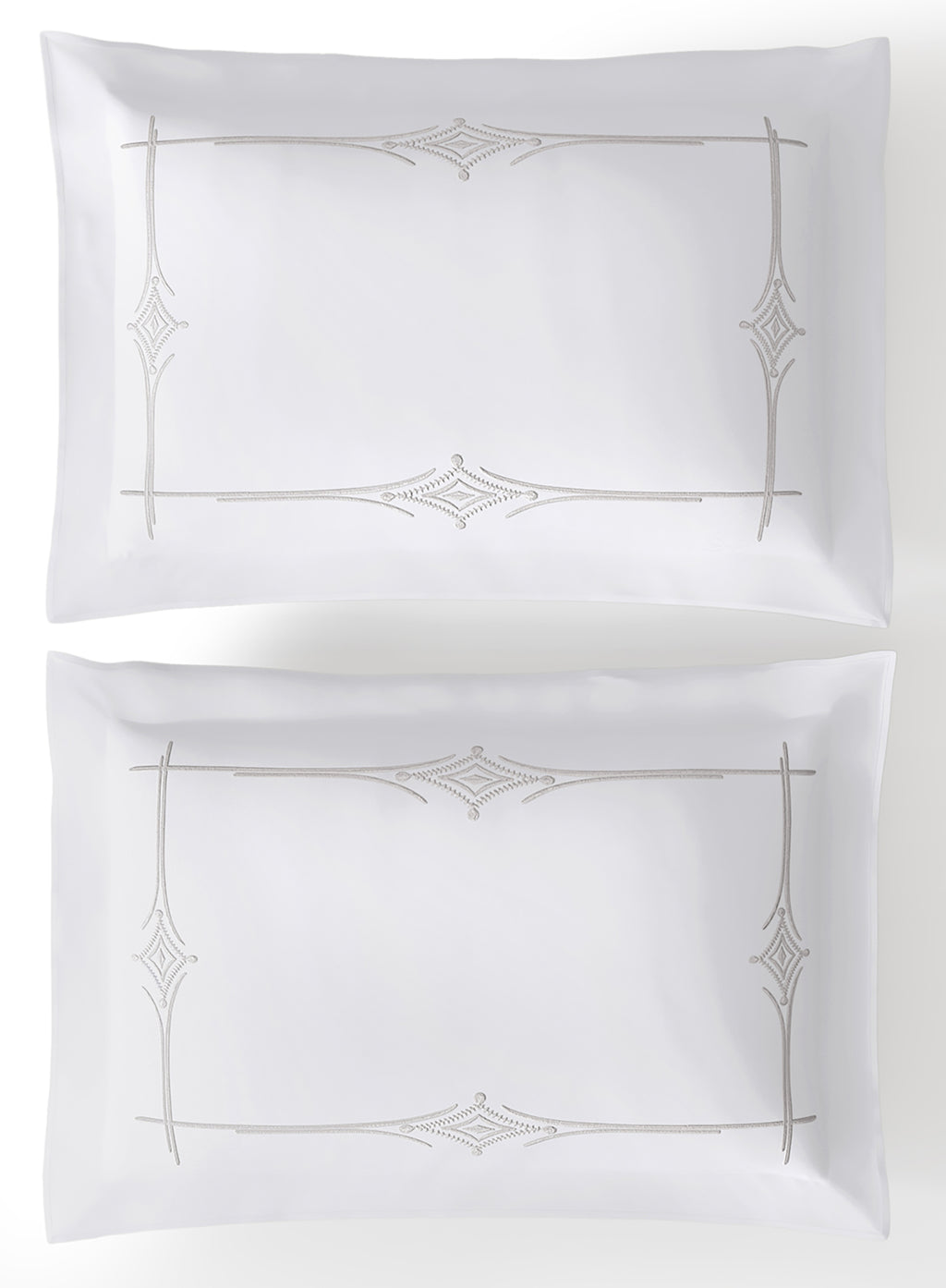 KELSEY-BRILLIANT WHITE-PEARL KING BED SHEET SET