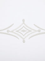 KELSEY-BRILLIANT WHITE-PEARL KING BED SHEET SET