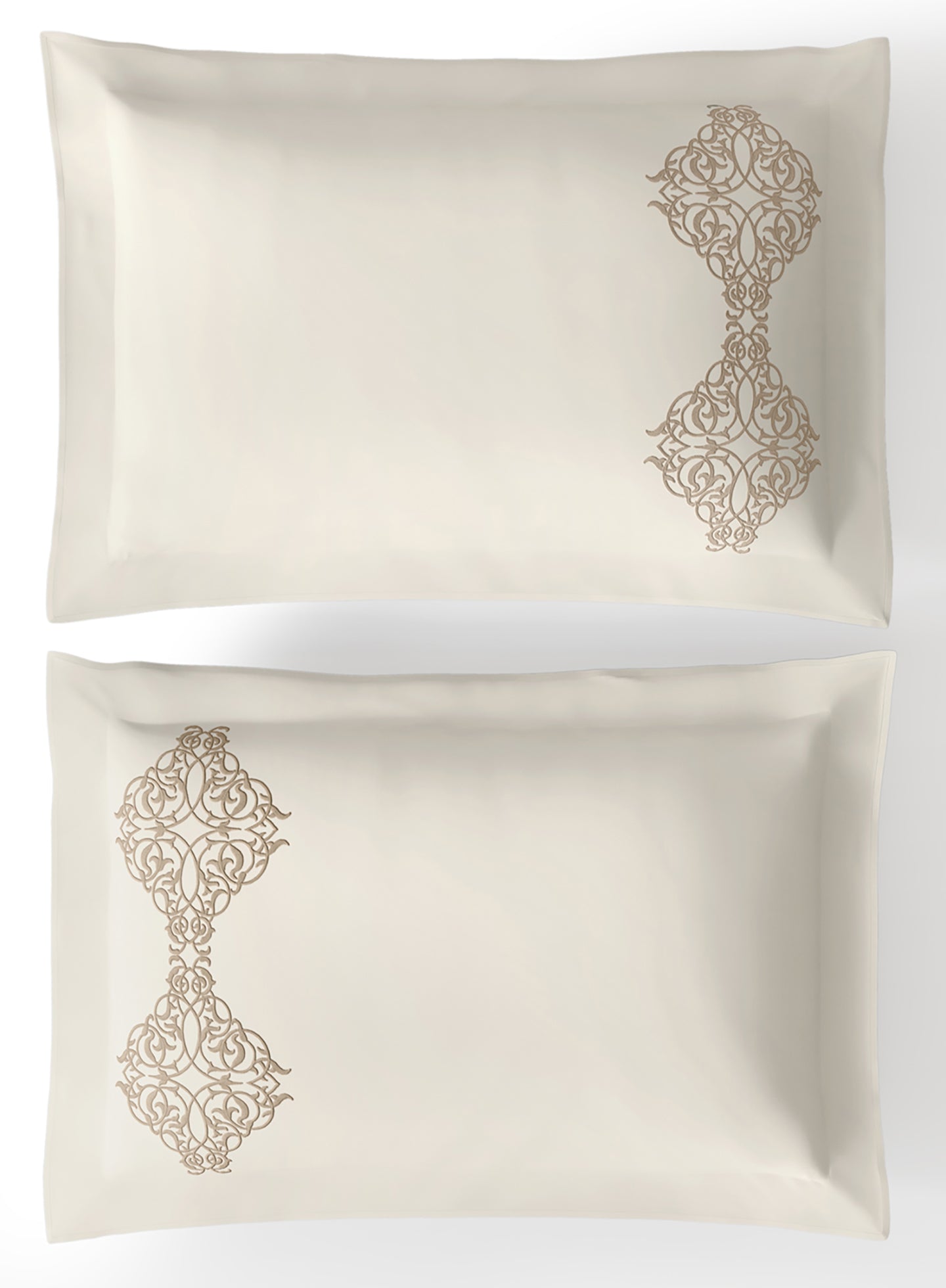 MAGNUS-STAR WHITE-OYSTER KING BED SHEET SET