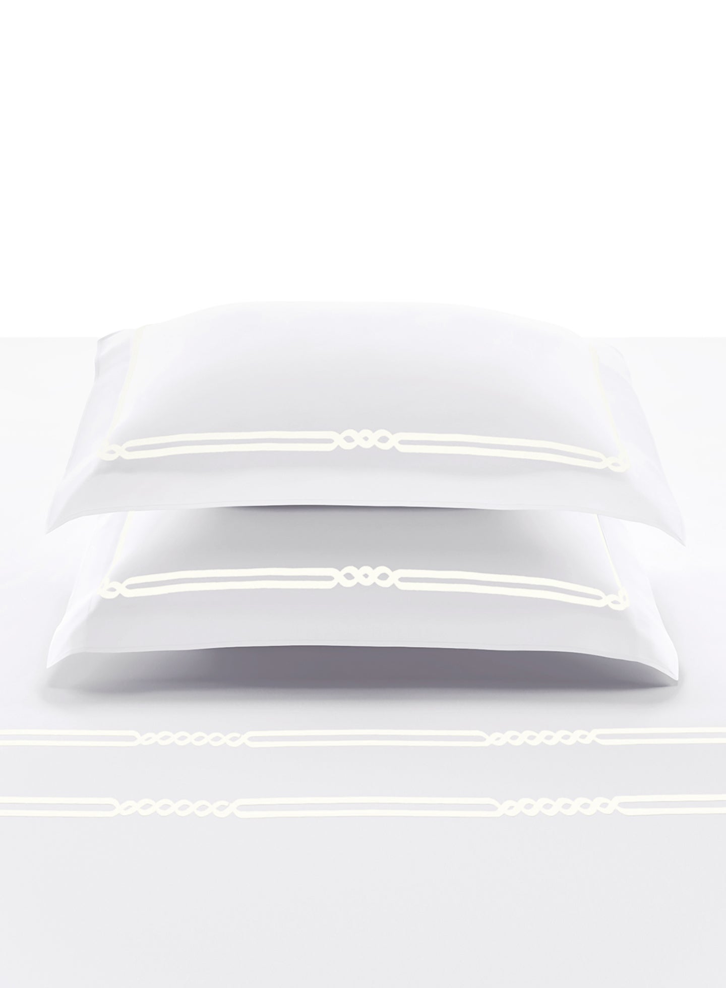 HAMLIN-BRILLIANT WHITE-PRISTINE KING BED SHEET SET