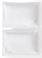 JARDINE-BRILLIANT WHITE-IVORY KING BED SHEET SET