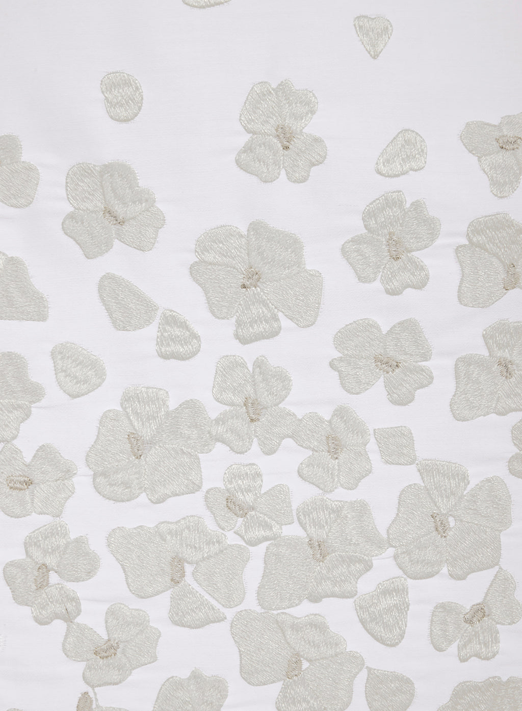 JARDINE-BRILLIANT WHITE-IVORY KING BED SHEET SET
