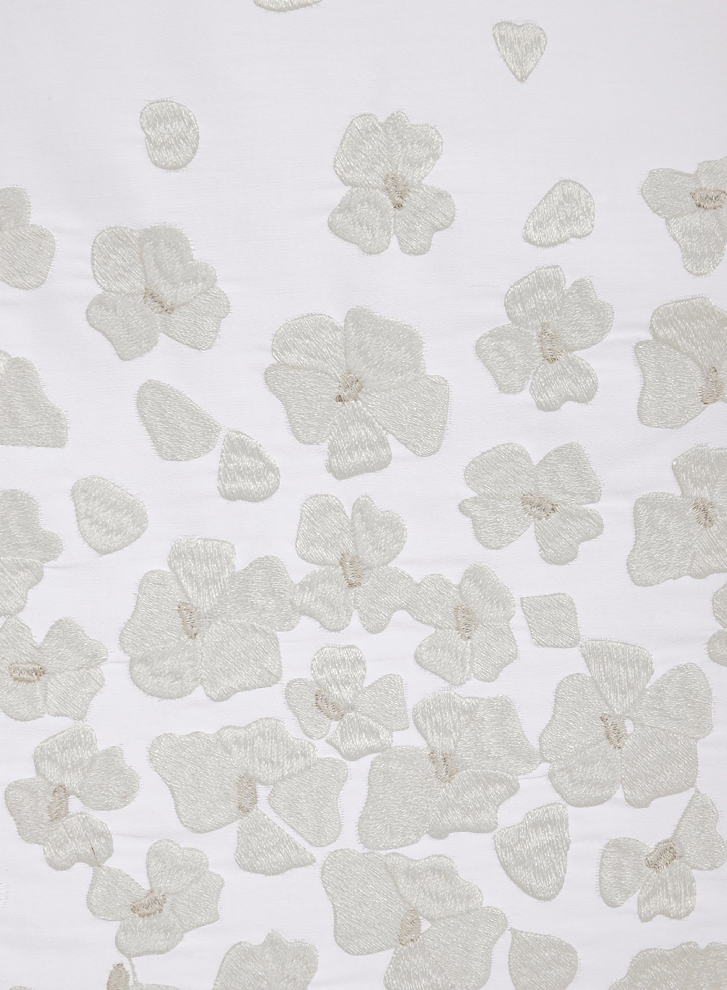 JARDINE-BRILLIANT WHITE-IVORY KING BED SHEET SET