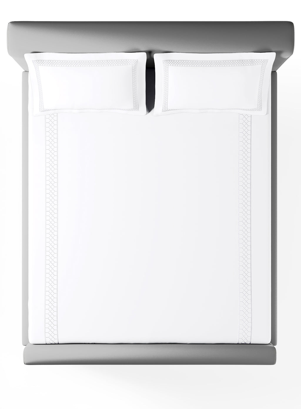 RIDGEWAY-BRILLIANT WHITE KING BED SHEET SET