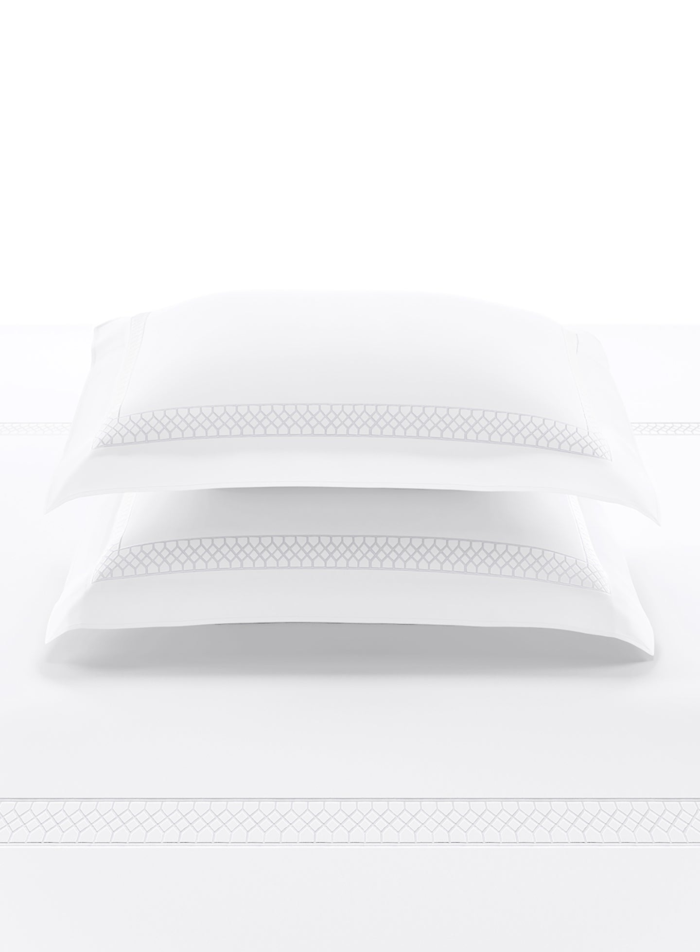 RIDGEWAY-BRILLIANT WHITE KING BED SHEET SET
