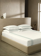 RIDGEWAY-STAR WHITE-WATERFALL KING BED SHEET SET