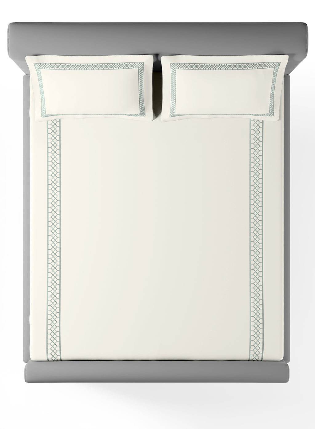 RIDGEWAY-STAR WHITE-WATERFALL KING BED SHEET SET