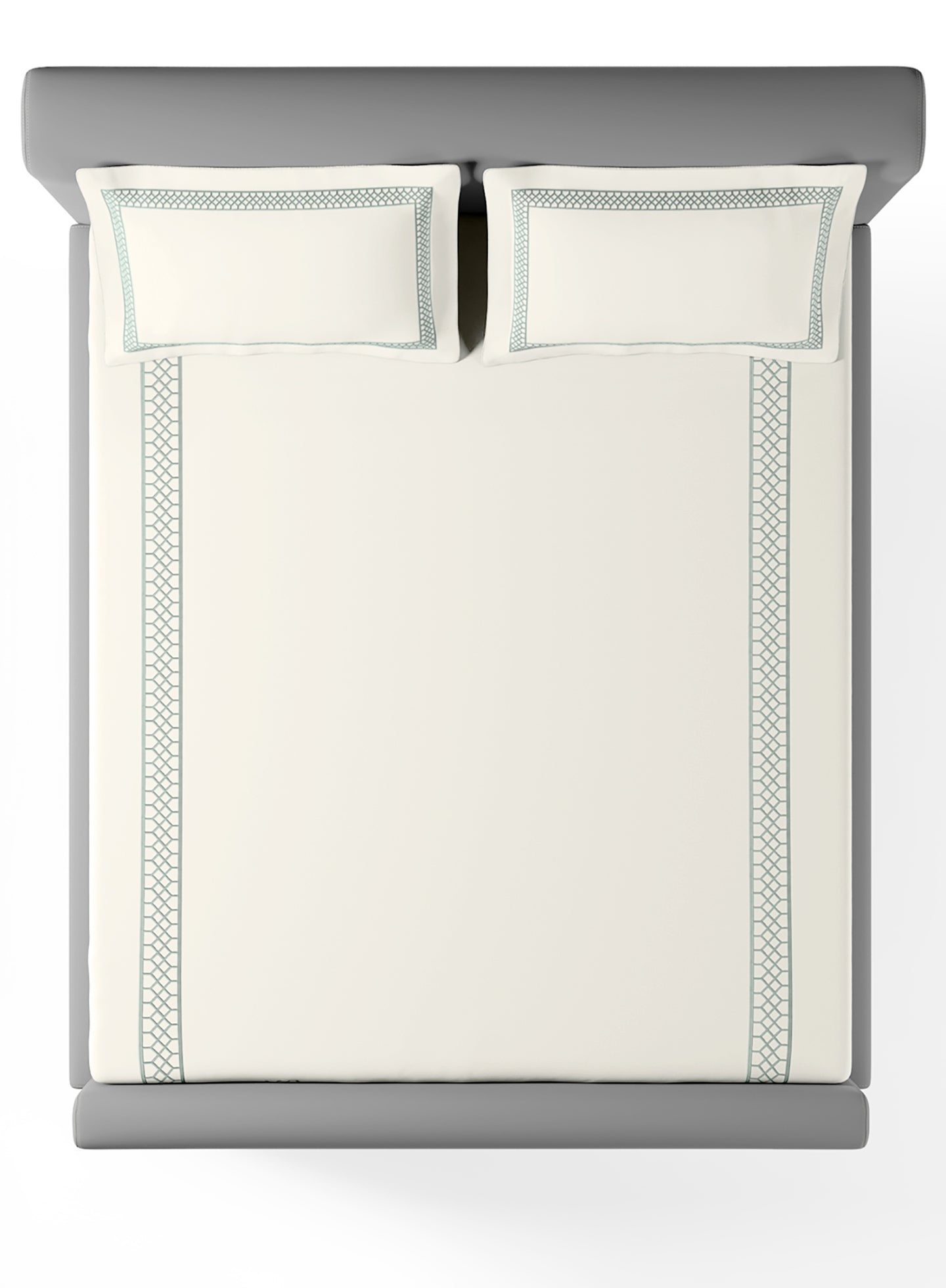 RIDGEWAY-STAR WHITE-WATERFALL KING BED SHEET SET