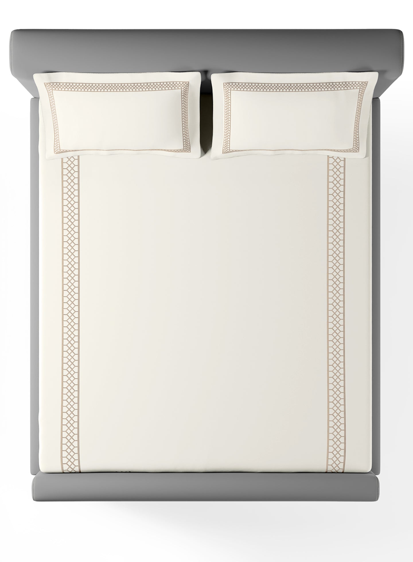 RIDGEWAY-STAR WHITE-PEYOTE KING BED SHEET SET
