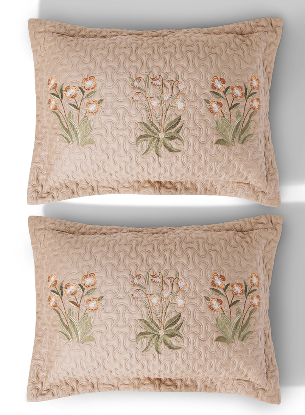 WILDSPRIG-TAUPE BEDDING GIFT SET