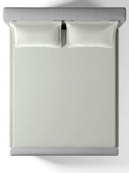 GLACIER GREY KING BED SHEET SET