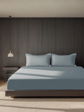 SLATE BLUE KING BED SHEET SET