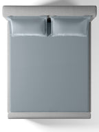 SLATE BLUE KING BED SHEET SET