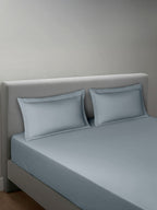 SLATE BLUE KING BED SHEET SET