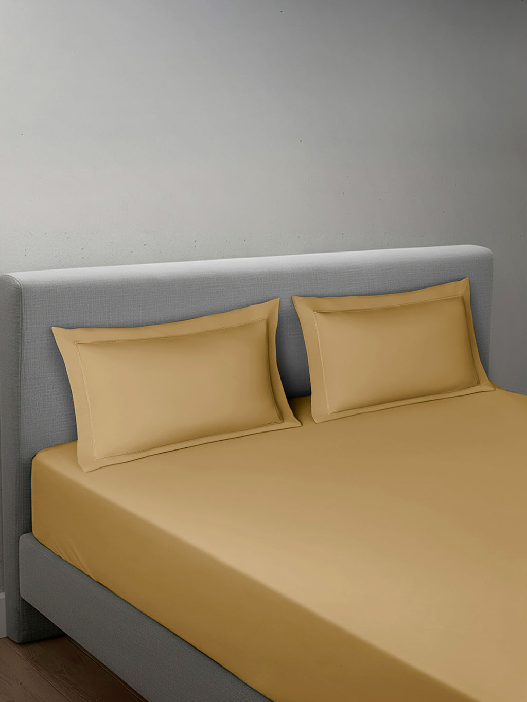 AMBER GOLD KING BED SHEET SET