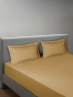 AMBER GOLD KING BED SHEET SET