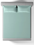 POWDER BLUE KING BED SHEET SET