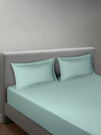 POWDER BLUE KING BED SHEET SET
