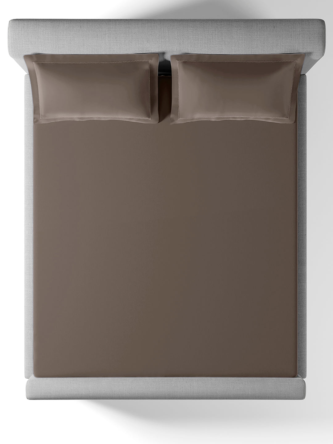 RUSTIC BROWN KING BED SHEET SET