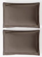 RUSTIC BROWN KING BED SHEET SET