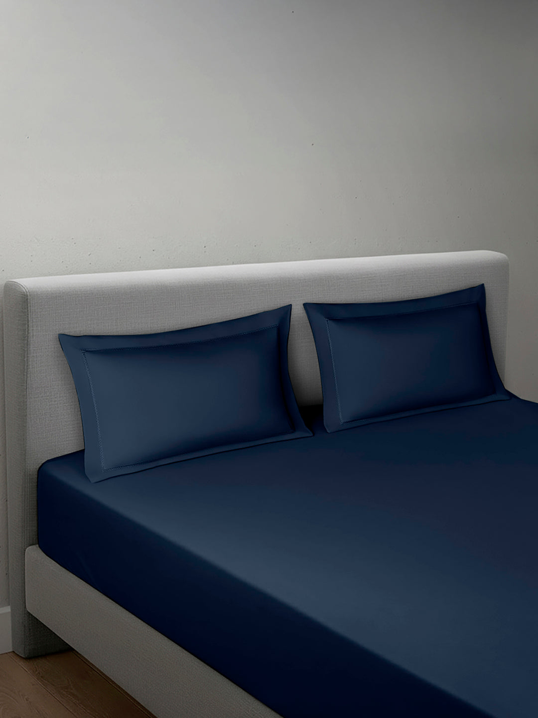 PRUSSIAN BLUE KING BED SHEET SET