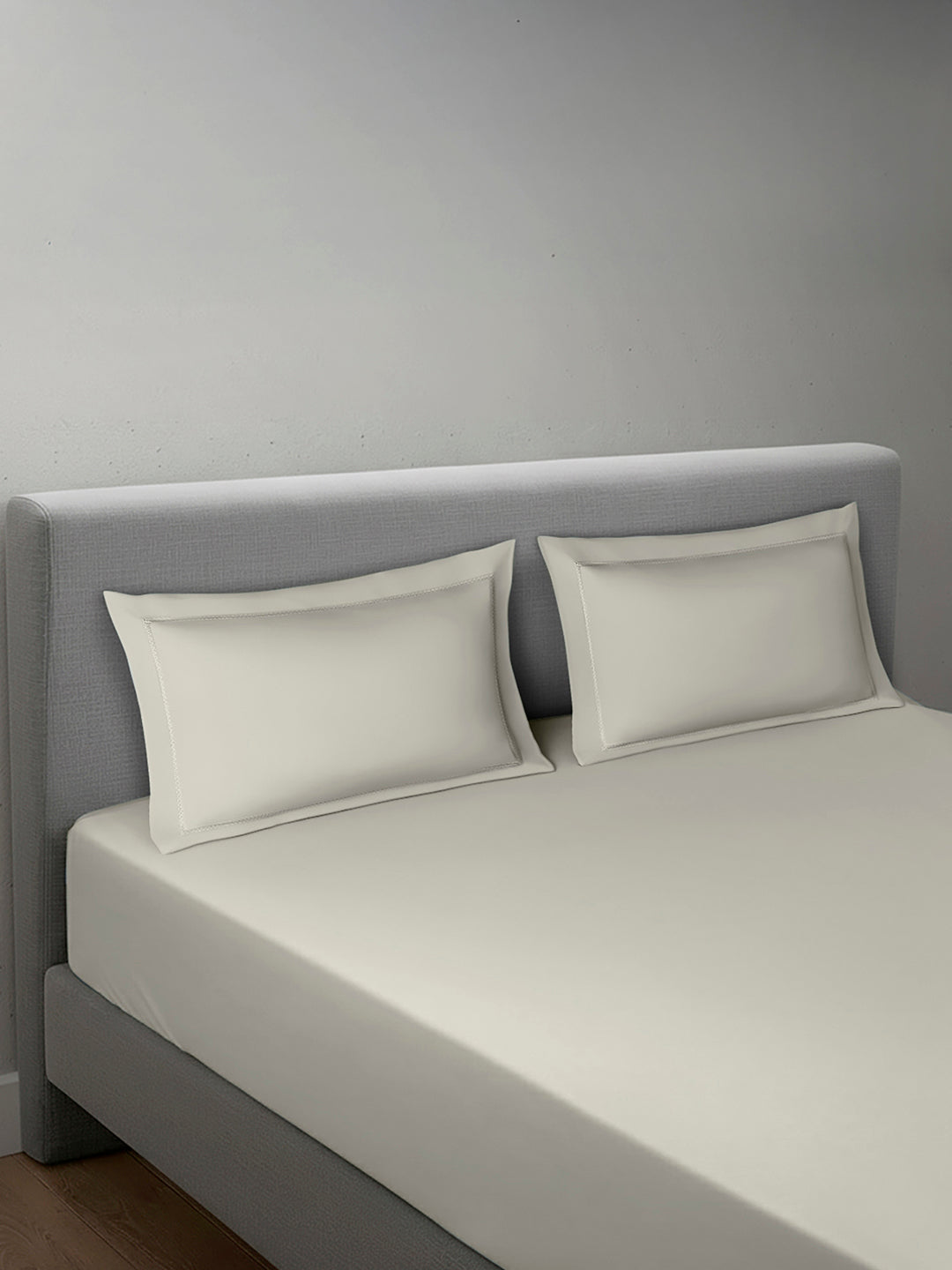CLOUD GREY KING BED SHEET SET