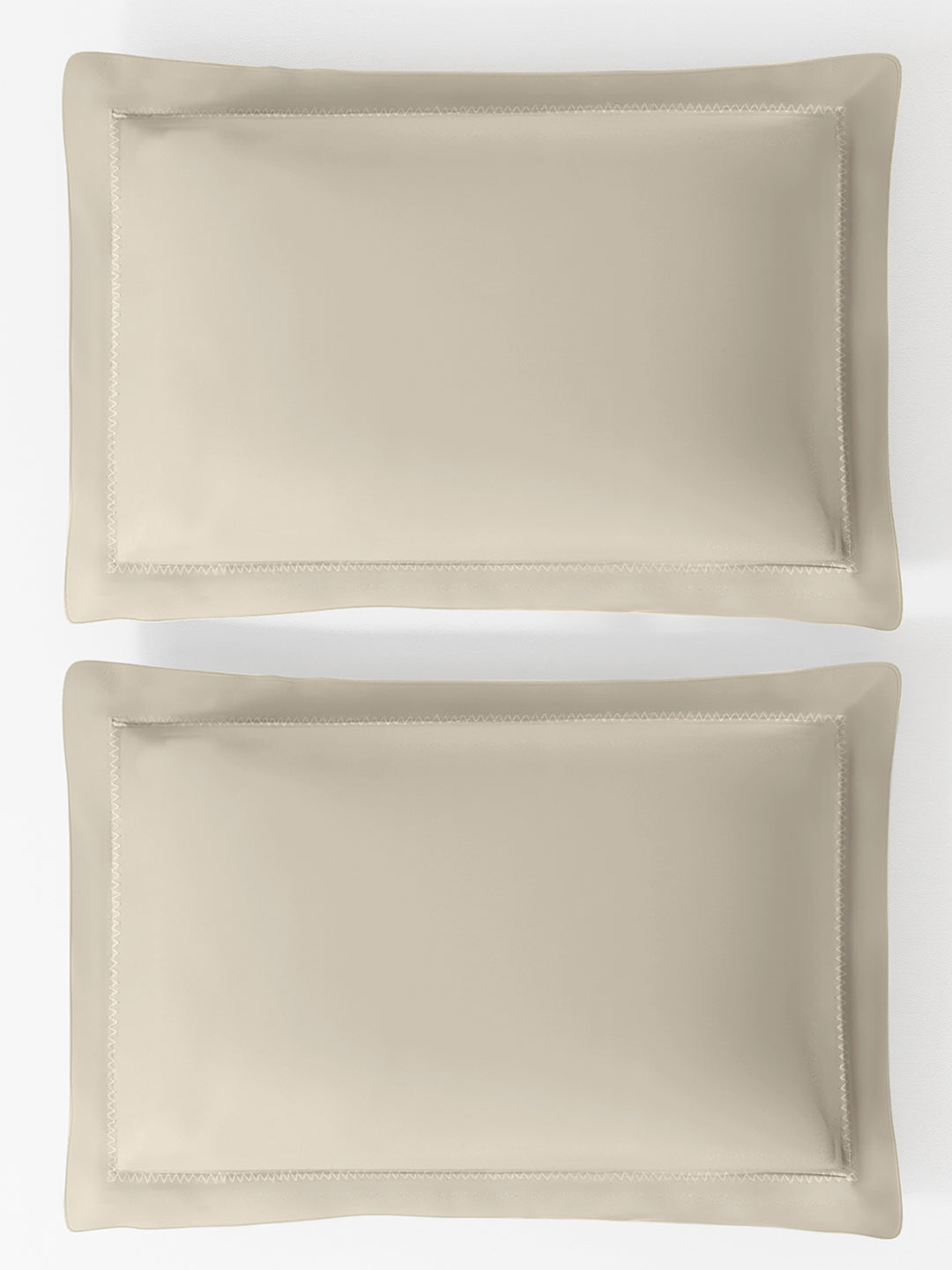 CREAM PINK KING BED SHEET SET