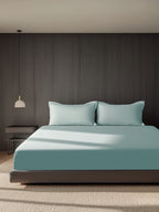 COASTAL BLUE KING BED SHEET SET