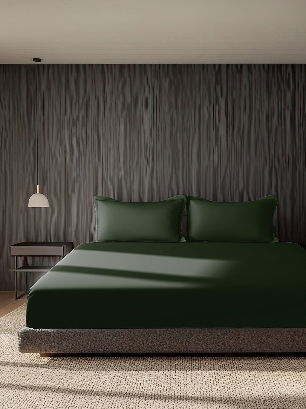 SEA WEED KING BED SHEET SET