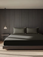 DARK TRUFFLE KING BED SHEET SET