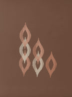 BEATRIX-PINE CONE KING BED SHEET SET