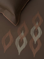 BEATRIX-PINE CONE KING BED SHEET SET