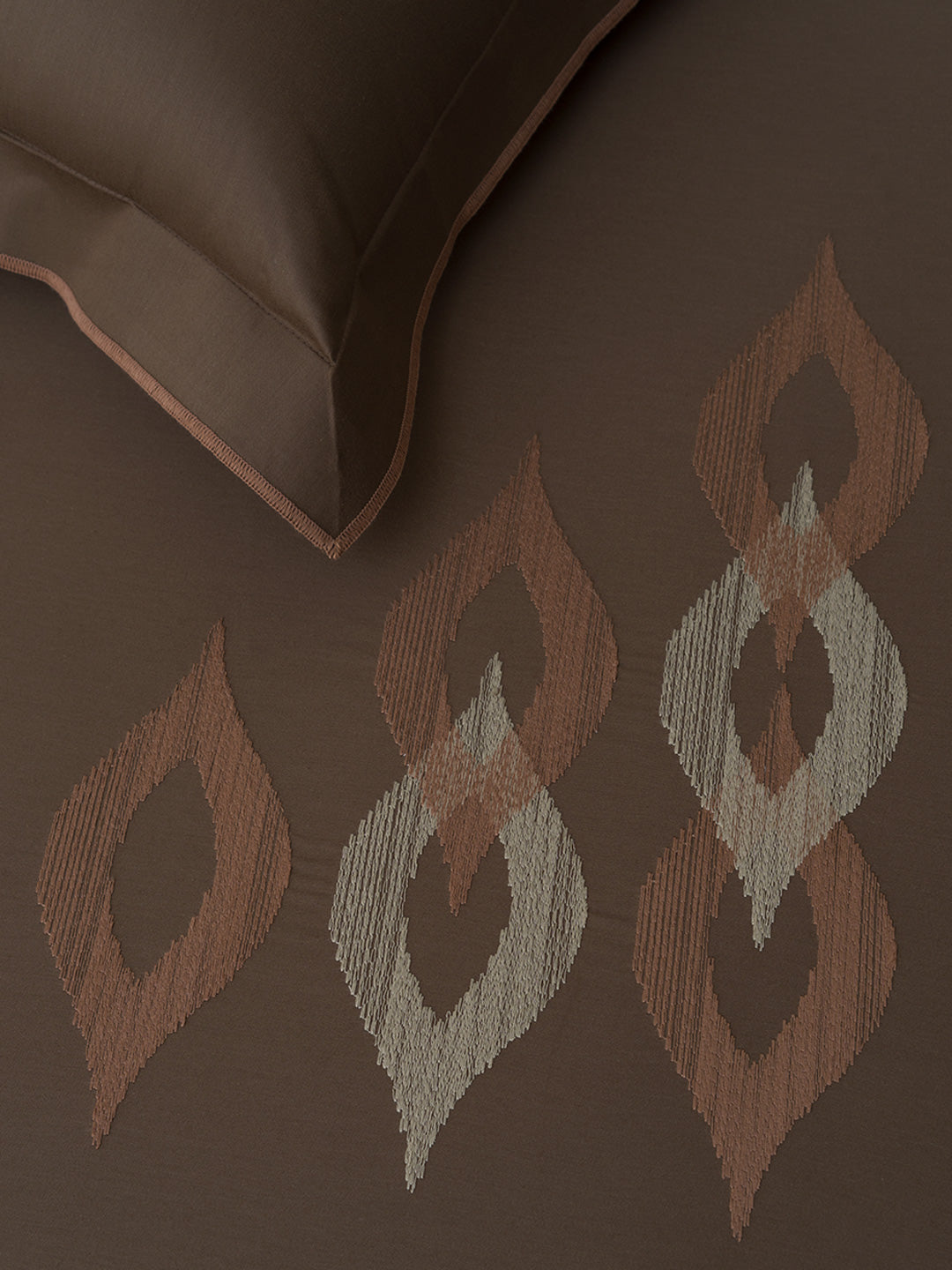 BEATRIX-PINE CONE KING BED SHEET SET