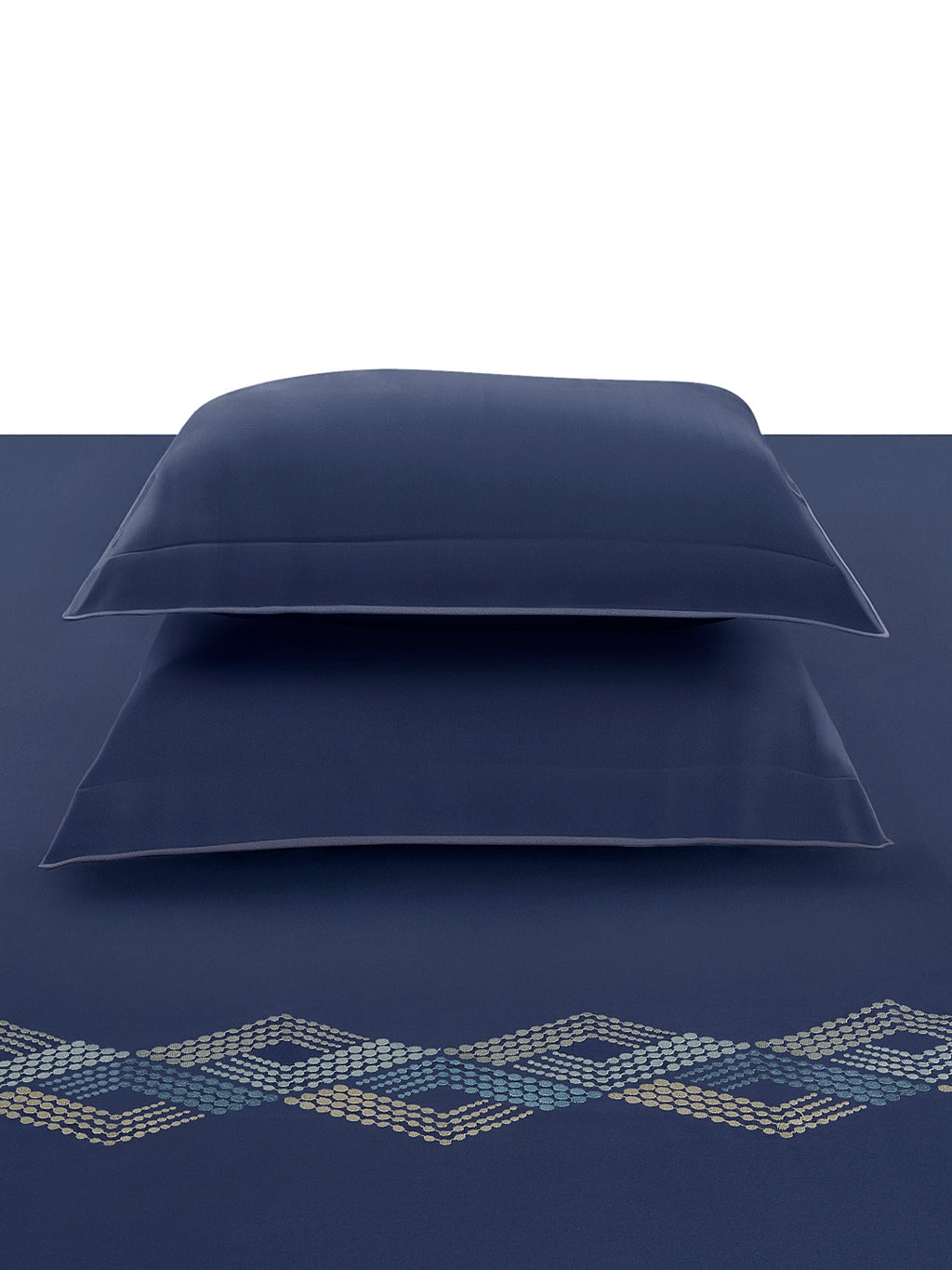 LUCID-NAVY KING BED SHEET SET