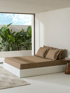 VITAL-COFFEE KING BED SHEET SET