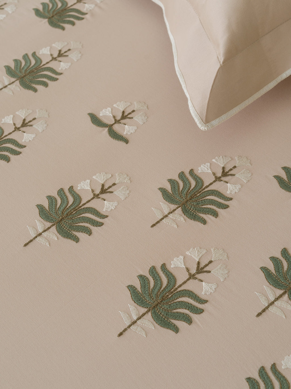 CLARRISA-BISCUIT KING BED SHEET SET