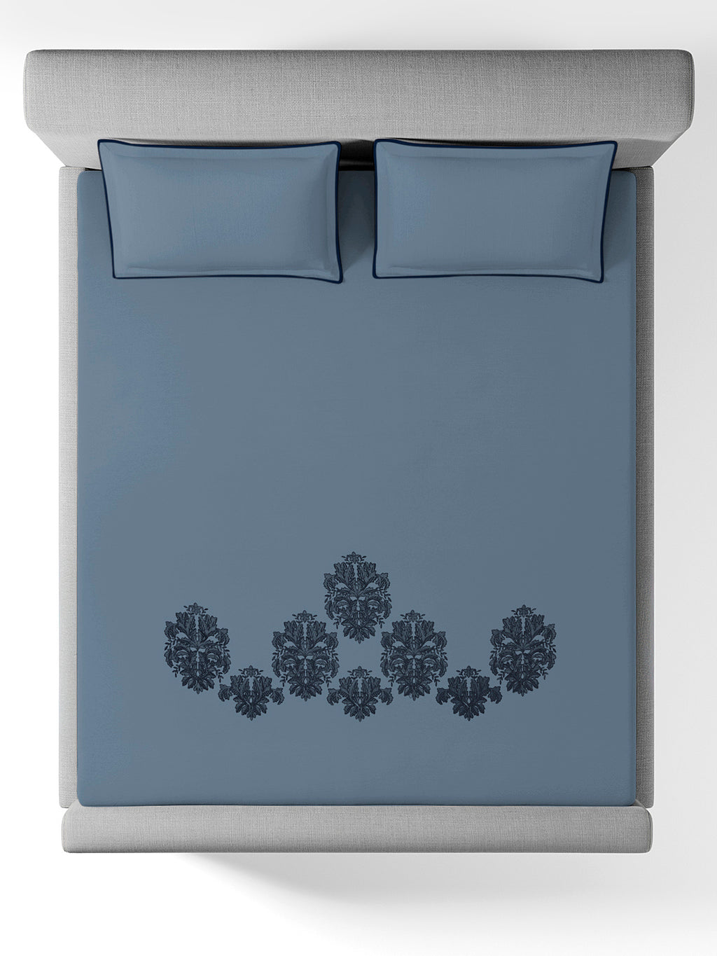 MOTRIC-DENIM KING BED SHEET SET