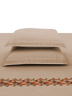 PINNACLE-TAUPE KING BED SHEET SET