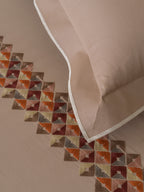 PINNACLE-TAUPE KING BED SHEET SET