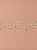 DAINTY-PEACH KING BED SHEET SET