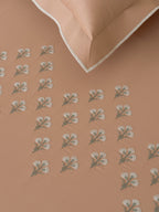 DAINTY-PEACH KING BED SHEET SET
