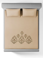 ELORIA-NEW LINEN KING BED SHEET SET