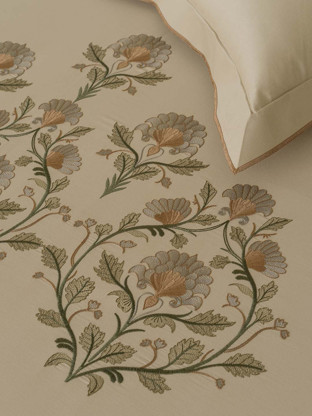 ELORIA-NEW LINEN KING BED SHEET SET